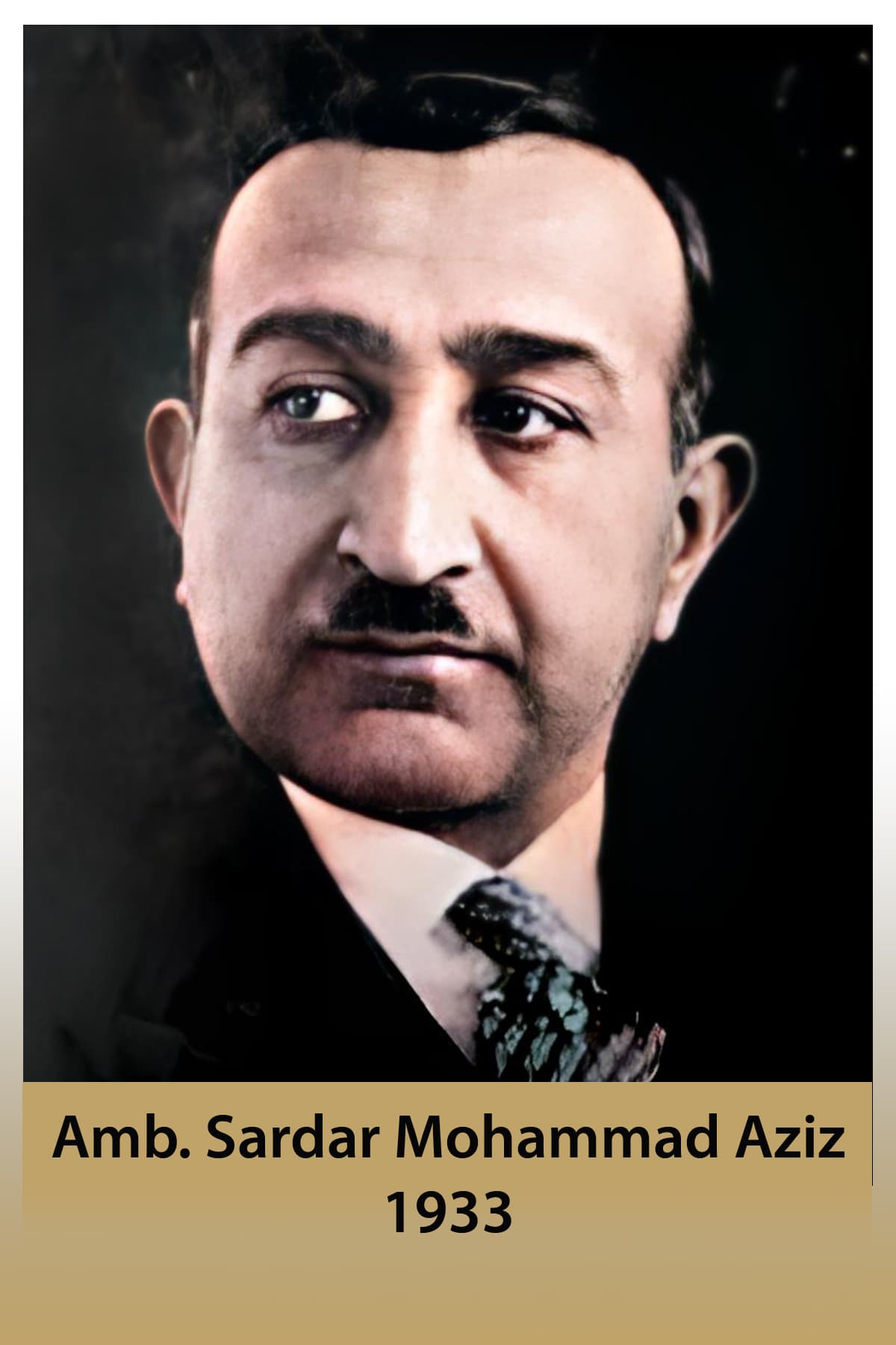 پخواني منل شوي سفیران او جنرال قونسلان په بون کې Sardar Mohammad Aziz Khan 1933 1